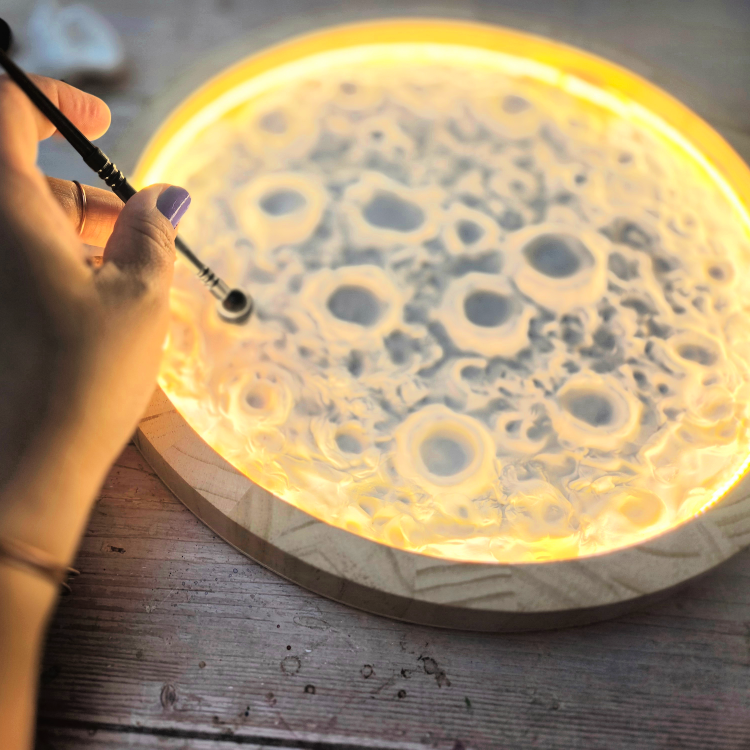 Nov. 15, SUN 12-2pm Light-Up Moon Workshop