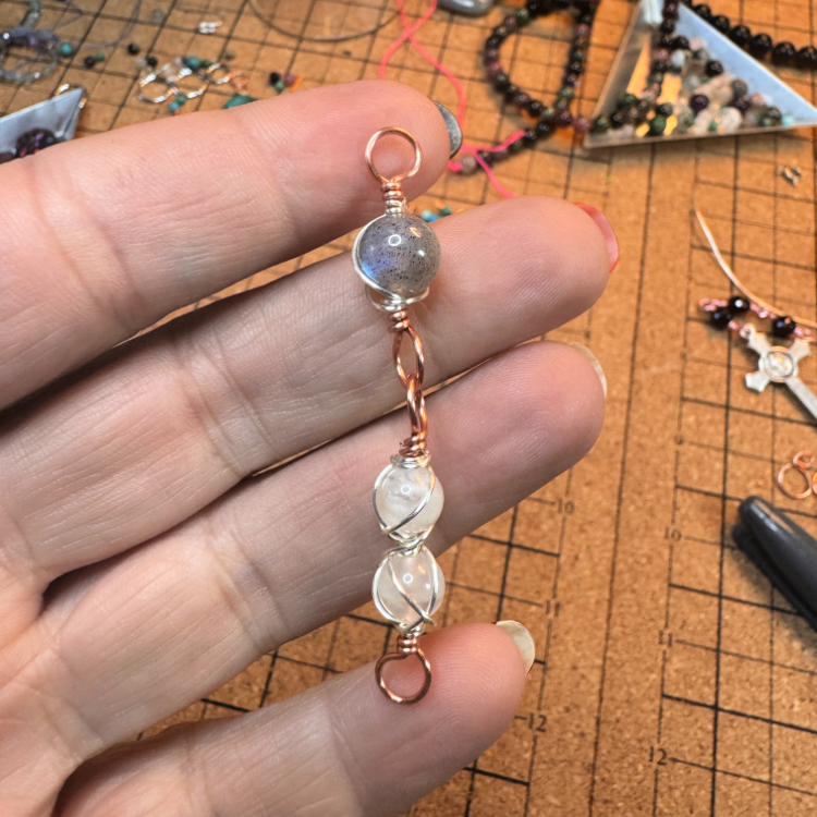 Nov.14 2-5pm Wire Wrap Necklace Class