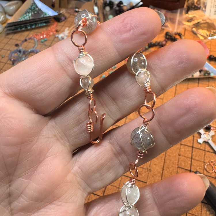 Nov.14 2-5pm Wire Wrap Necklace Class