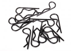 Body Clips (12) Black TRA1834A