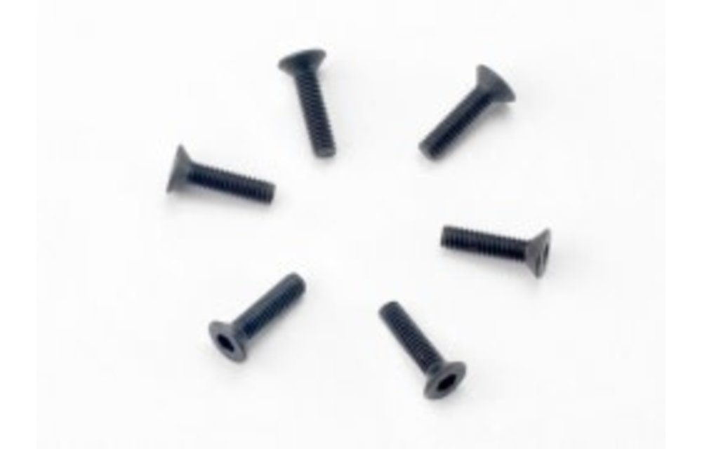 Screws, 2.5x10mm countersunk (6) TRA2523