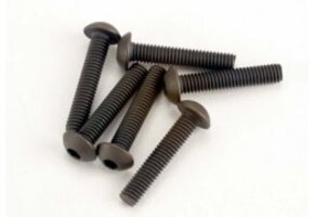 Traxxas Screws, 3 x 15mm, Buttonhead (6) TRA2579