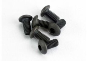 Traxxas Screws 3 x 6mm Buttonhead (6) TRA2575