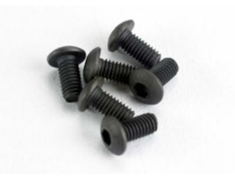 Traxxas Screws 3 x 6mm Buttonhead (6) TRA2575