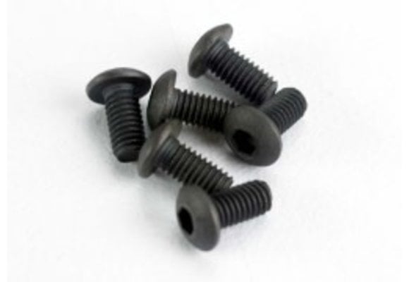 Traxxas Screws 3 x 6mm Buttonhead (6) TRA2575
