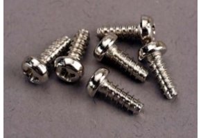 Screws round 3X8MM self-tapping (6)  TRA2682