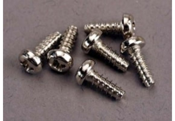 Screws round 3X8MM self-tapping (6)  TRA2682