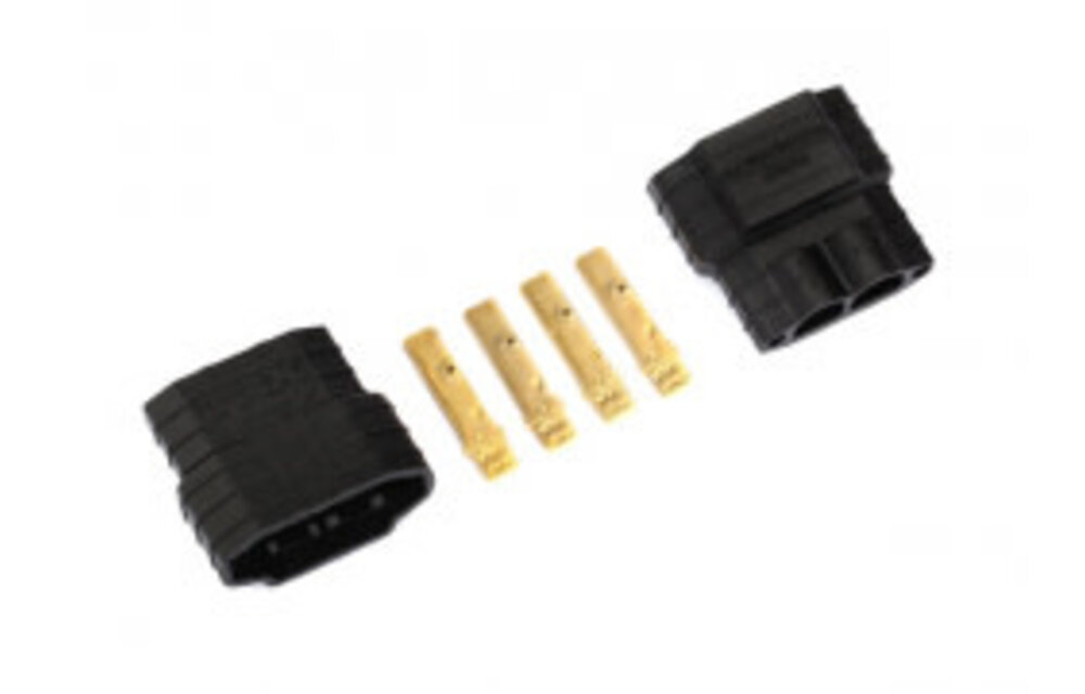 Traxxas connector (male) (2) for esc     TRA3070X