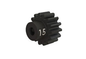 Traxxas Gear, 15-T pinion (32-p), heavy duty/ set screw