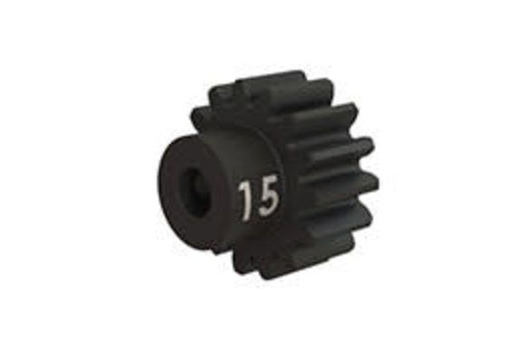 Traxxas Gear, 15-T pinion (32-p), heavy duty/ set screw