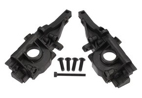 Traxxas Bulkhead, rear (left & right halves)/ 3x10mm BCS (4)