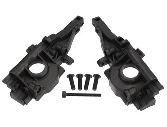 Traxxas Bulkhead, rear (left & right halves)/ 3x10mm BCS (4)