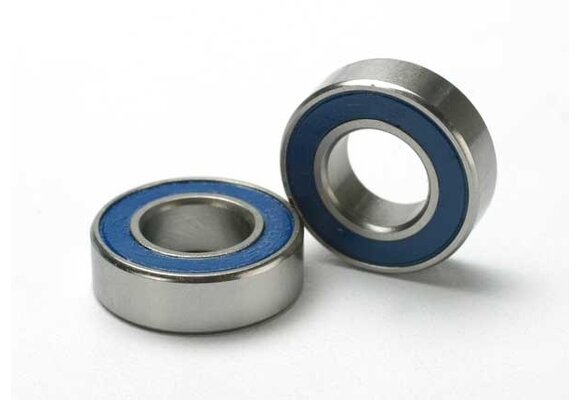 Ball bearing, blue rubber sealed (8x16x5mm) (2) TRA5118