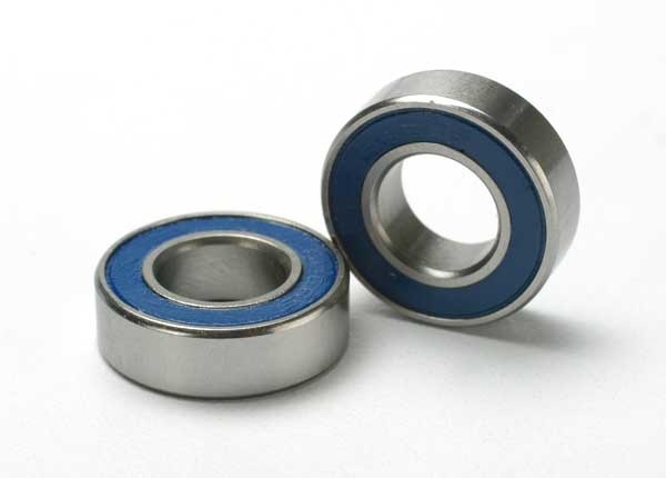 Ball bearing, blue rubber sealed (8x16x5mm) (2) TRA5118