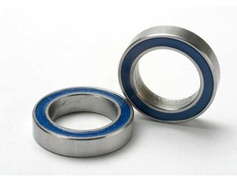 Ball bearings, blue rubber sealed (12x18x4mm) (2)  TRA5120