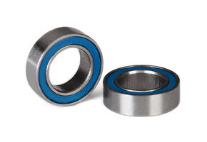 Traxxas Ball bearings, blue rubber sealed (6x10x3mm) (2)