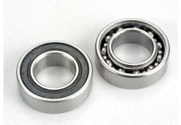 Traxxas Ball bearings, crankshaft, 9x17x5mm (front & rear) (2)