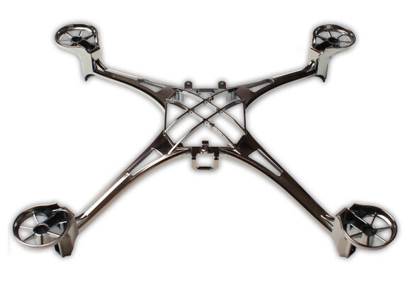 Traxxas Main frame (black chrome)/ 1.6x5mm BCS (self-tapping) (4)