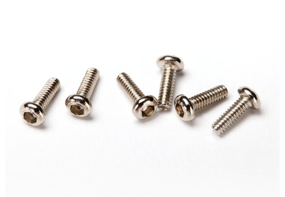 Traxxas Screws, 1.6x5mm button-head machine (hex drive) (6)