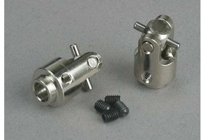 Traxxas Differential output yokes, hardened steel (w/ U-joints) (2)