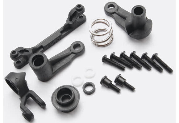 Traxxas Steering bellcranks/ servo saver/ servo saver spring/ servo spring retainer (requires 5x11mm BB (2))