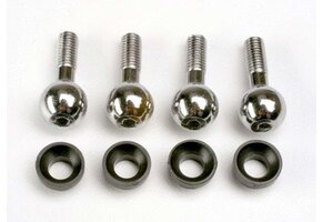 Pivot balls (4)/ pivot ball cap bushings (4)  TRA4933
