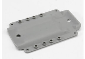 Traxxas Skidplate, transmission, nylon (grey) (for long wheelbase chassis)