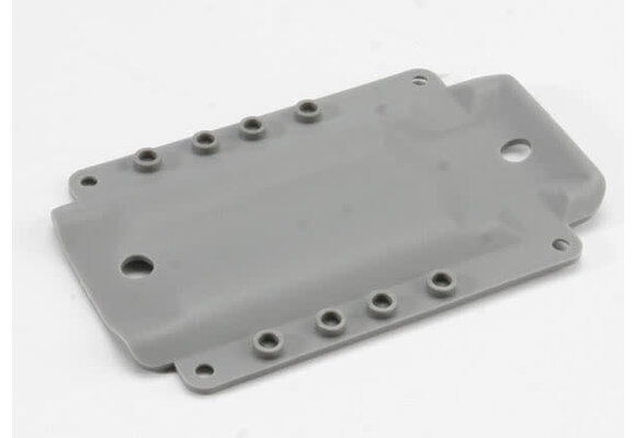 Traxxas Skidplate, transmission, nylon (grey) (for long wheelbase chassis)