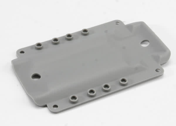 Skidplate, transmission, nylon (grey) (for long wheelbase chassis)   TRA4969