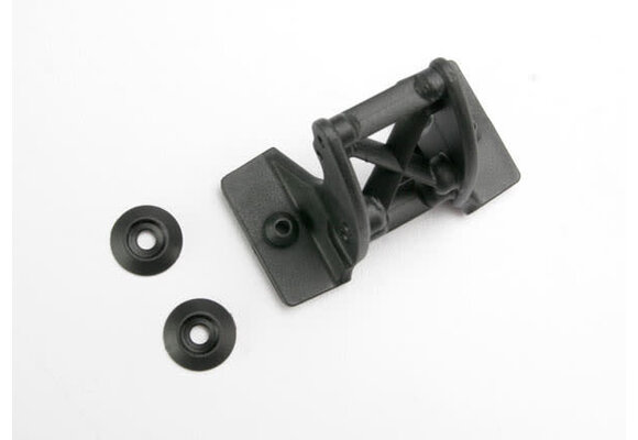 Traxxas Wing mount, center / wing washers (for Revo®)