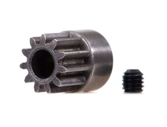 Gear, 11-T pinion (0.8 metric pitch, compatible with 32-pitch) (fits 5mm shaft)/ set screw TRA5641