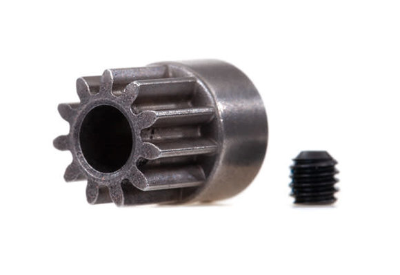 Gear, 11-T pinion (0.8 metric pitch, compatible with 32-pitch) (fits 5mm shaft)/ set screw  TRA5641