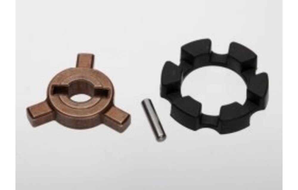 Cush drive key/ pin/ elastomer damper