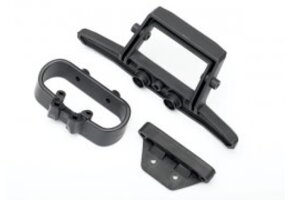 Bumper, rear/ bumper mount, rear  TRA6737