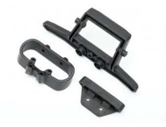 Bumper, rear/ bumper mount, rear  TRA6737