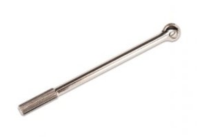 Traxxas Half shaft, external splined (steel-spline constant-velocity) (1) (fits 2WD Rustler/Stampede)