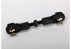 Traxxas Linkage, steering (3x20mm turnbuckle) (1)/ rod ends (2)/ hollow balls (2)
