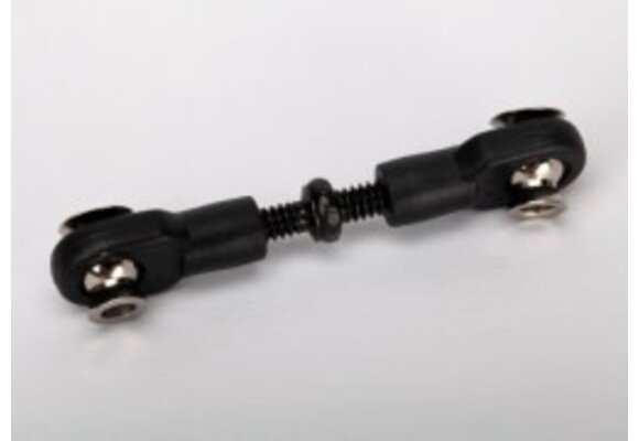 Traxxas Linkage, steering (3x20mm turnbuckle) (1)/ rod ends (2)/ hollow balls (2)