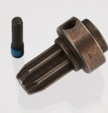 Traxxas Drive hub, front, hardened steel (1)/ screw pin (1) TRA6888X