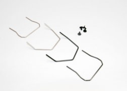 Wires, sway bar (front & rear, hard & soft) / 3x6 FCS (4)  TRA6896