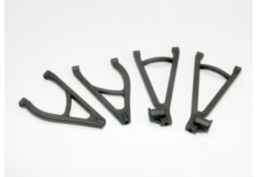 Traxxas Suspension arm set, rear, extended wheelbase (lengthens wheelbase 10mm) (includes upper right & left and lower right & left arms)