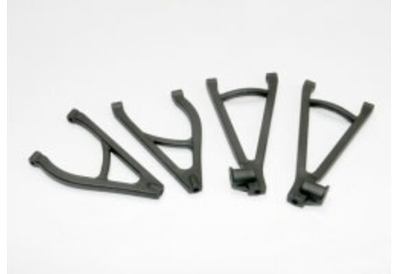 Traxxas Suspension arm set, rear, extended wheelbase (lengthens wheelbase 10mm) (includes upper right & left and lower right & left arms)