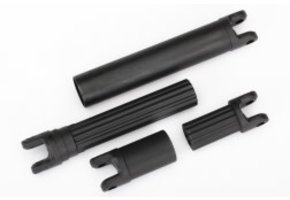 Traxxas 8655 Half shafts, center (internal splined (2)/ external splined (2)) (plastic parts only)