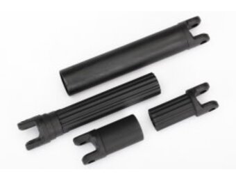 Traxxas 8655 Half shafts, center (internal splined (2)/ external splined (2)) (plastic parts only)