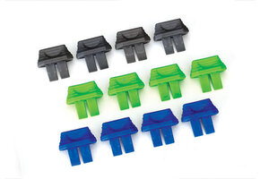 Traxxas Battery charge indicators (green (4), blue (4), grey (4))