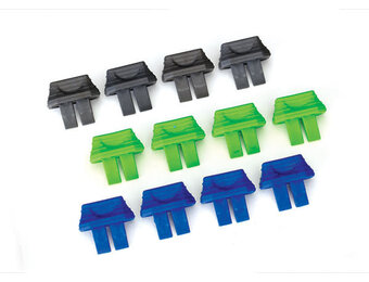 Traxxas Battery charge indicators (green (4), blue (4), grey (4))