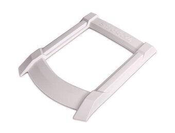 Skid plate, roof (body) (white)/ 3x15mm CS (4) (requires #7713X to mount)  TRA7817A