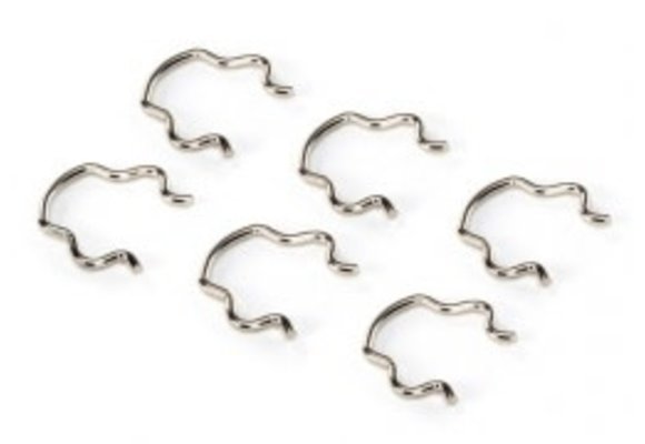 Wheel Hex Clips (6), TRA7757