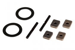 Spider gear shaft, spacers  TRA7783