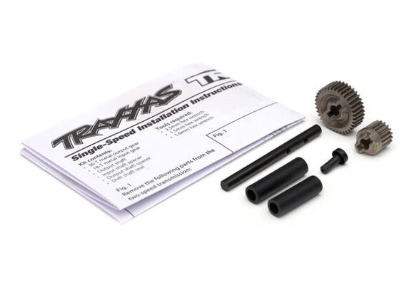 Transmission gears, single speed, metal  TRA8296